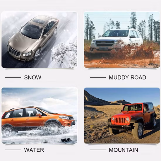 Pacote de 20 abraçadeiras para pneus de neve, anti-caminhão para carro